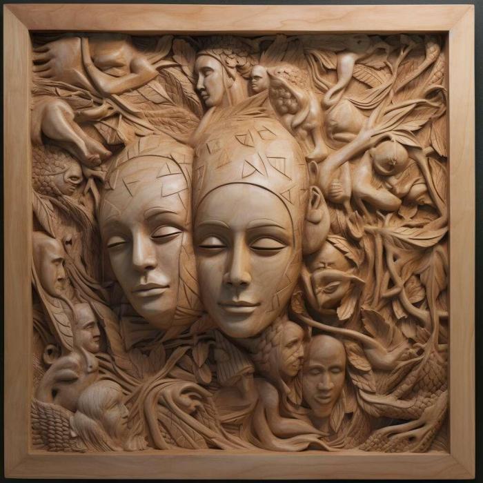 نموذج ثلاثي الأبعاد لآلة CNC 3D Art 